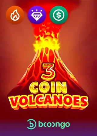 3 Coin Volcanoes slot by 3Oaks